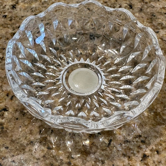 Cristal France genuine lead crystal trinket dish new - Picture 6 of 14